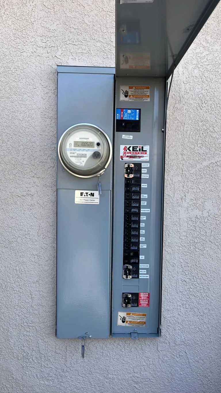 Recent electrical work by Keil Electric San Diego